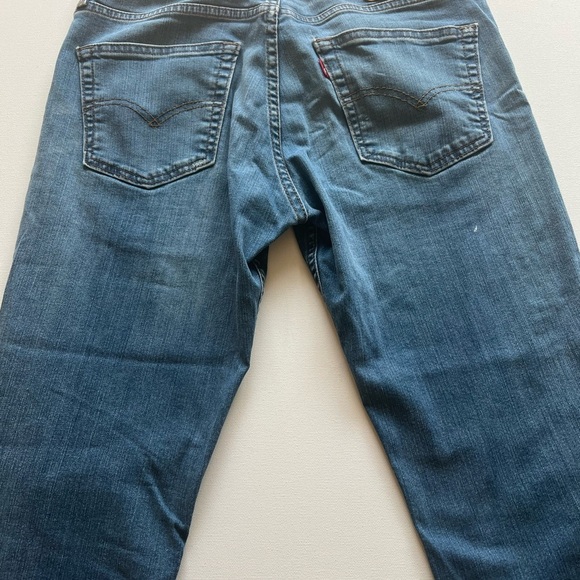 EUC LEVIS 511 Jeans Mens 32x30 Blue Slim Straight Pants Workwear Dark Wash (E4) - Picture 6 of 9